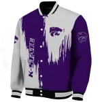 kansas state wildcats urban mark purple varsity jacket best selling