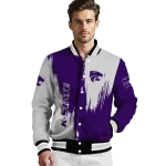kansas state wildcats urban mark purple varsity jacket best selling
