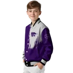 kansas state wildcats urban mark purple varsity jacket best selling