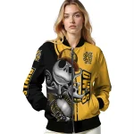 kennesaw state owls spooky grin gold bomber jacket best selling