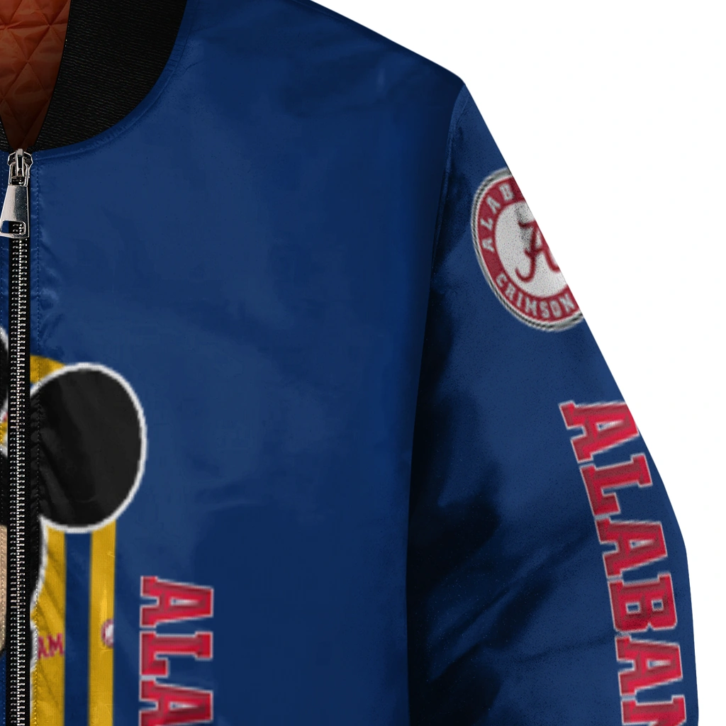 kent state golden flashes minnie mouse navy blue bomber jacket premium grade kent state golden flashes minnie mouse navy blue bomber jacket premium grade