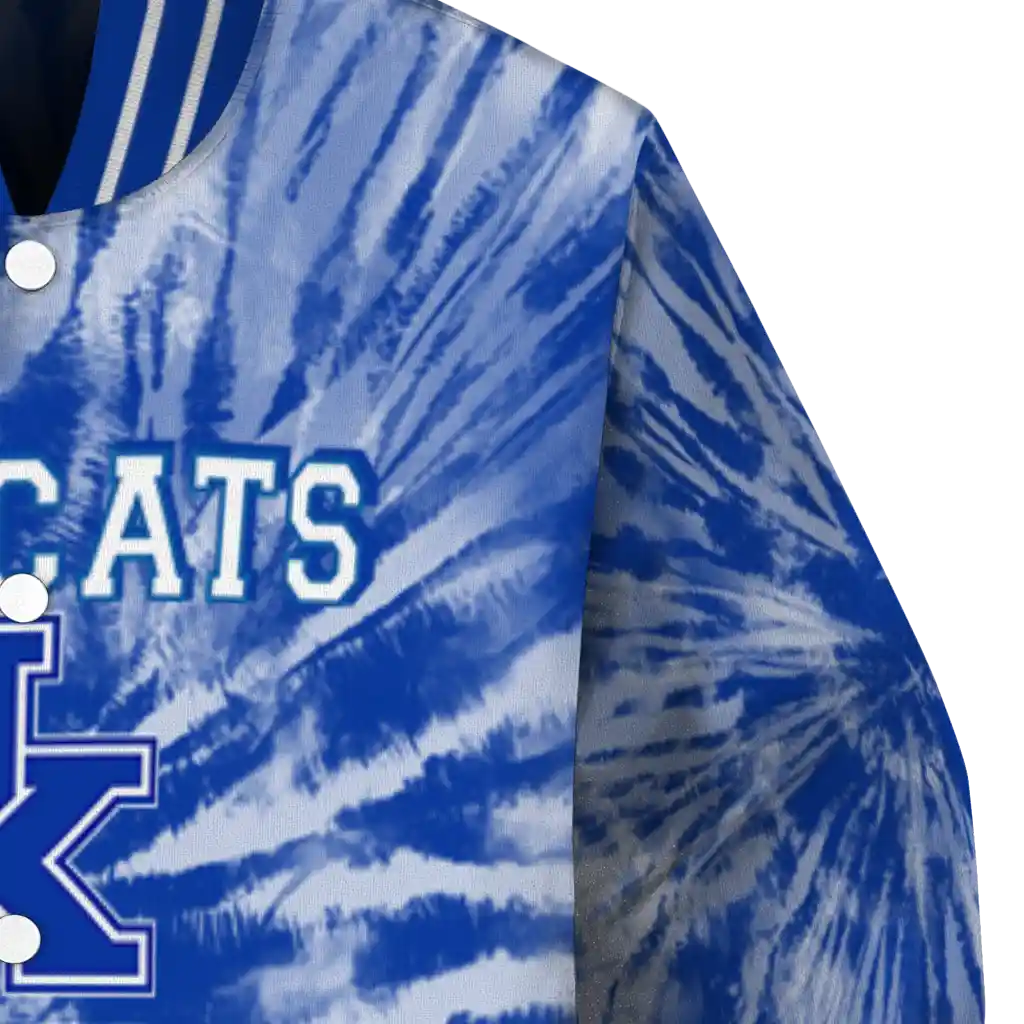 kentucky wildcats dynamic rings blue varsity jacket premium grade kentucky wildcats dynamic rings blue varsity jacket premium grade