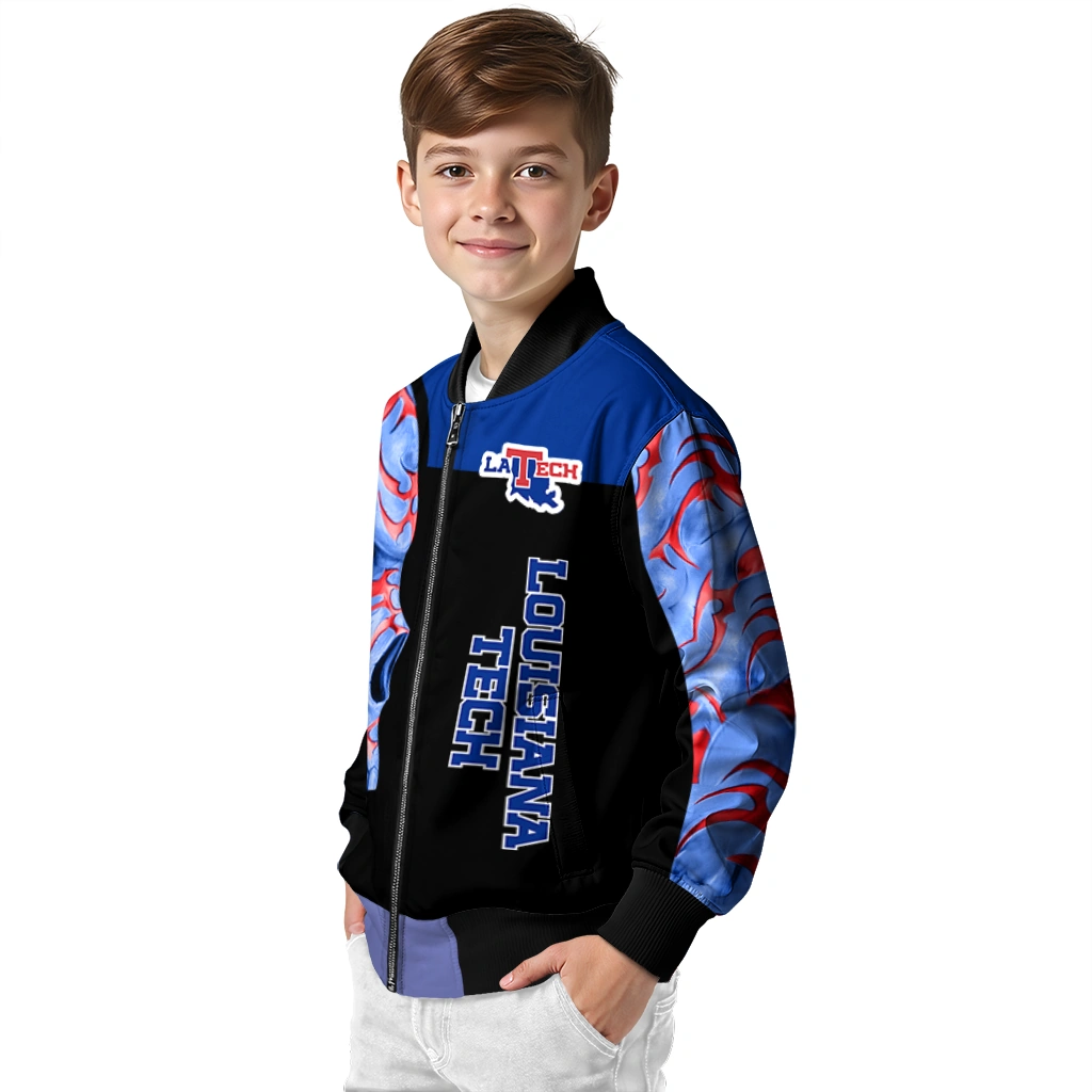 la tech fire skull blue black bomber jacket trendy la tech fire skull blue black bomber jacket trendy