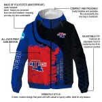 la tech grid streak blue black windbreaker jacket best selling