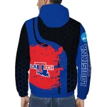 la tech grid streak blue black windbreaker jacket best selling