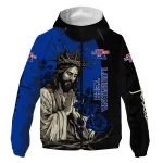 la tech jesus roses blue black windbreaker jacket best selling