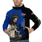 la tech jesus roses blue black windbreaker jacket best selling
