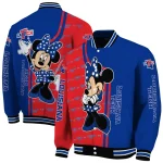 la tech minnie mouse blue varsity jacket best selling