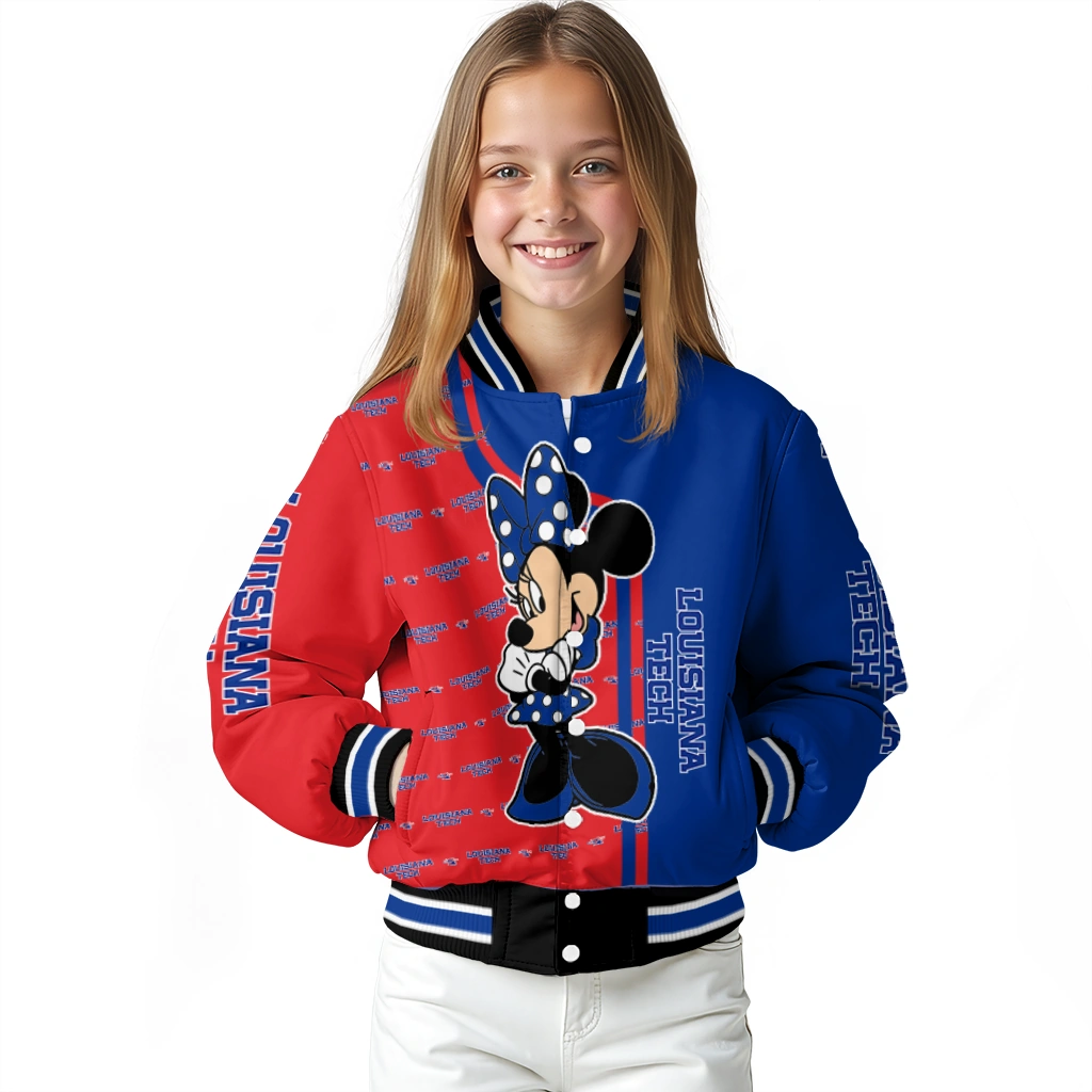 la tech minnie mouse blue varsity jacket top rated la tech minnie mouse blue varsity jacket top rated
