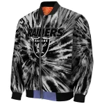 las vegas raiders dynamic rings black bomber jacket best selling