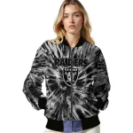 las vegas raiders dynamic rings black bomber jacket best selling