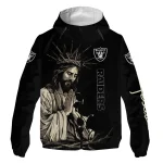las vegas raiders jesus roses black windbreaker jacket best selling