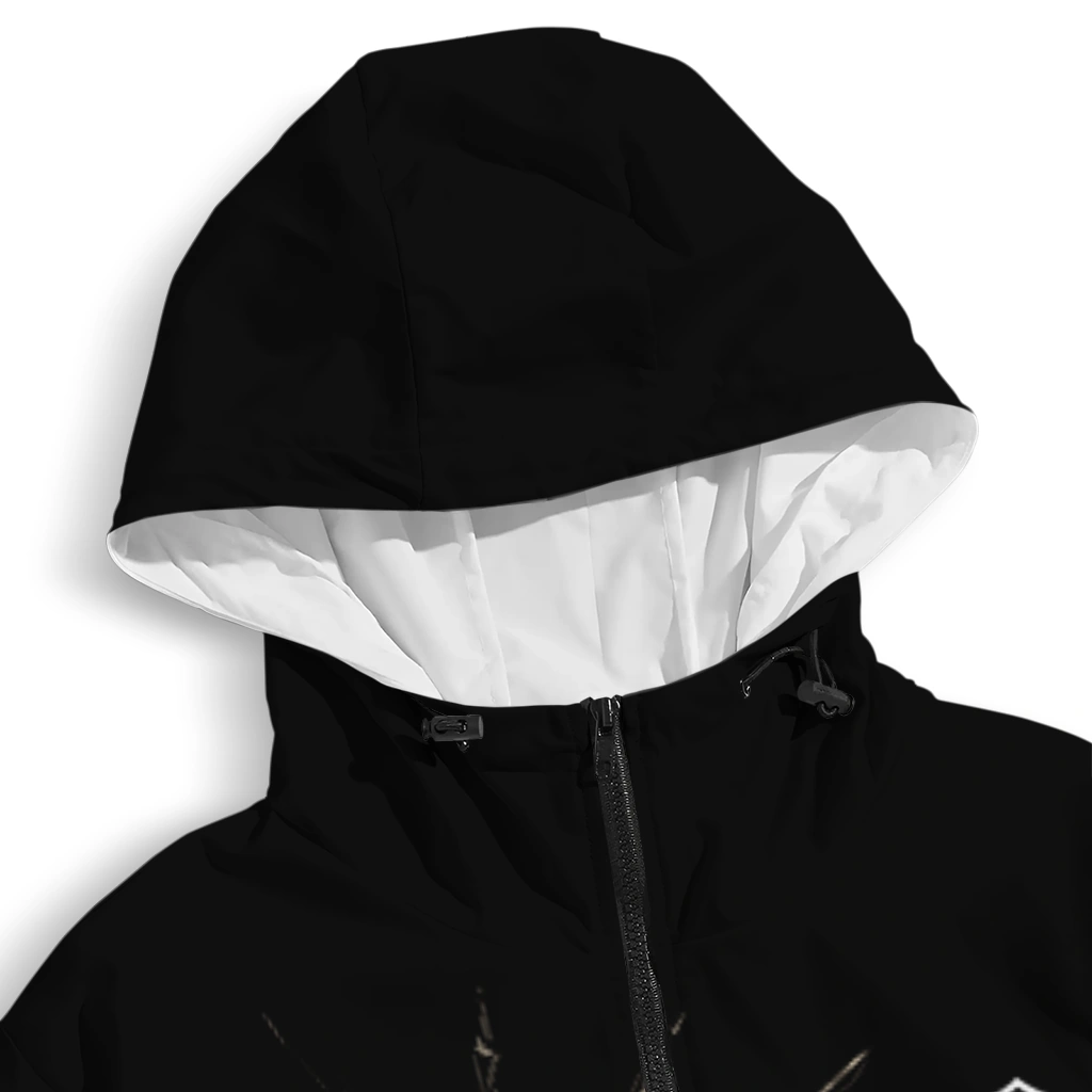 las vegas raiders jesus roses black windbreaker jacket premium grade las vegas raiders jesus roses black windbreaker jacket premium grade
