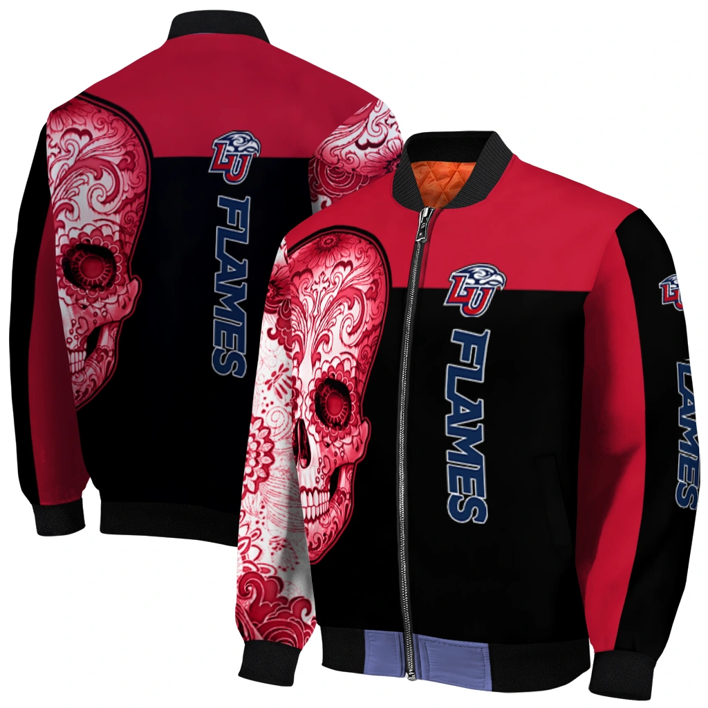 liberty flames intricate skull red black bomber jacket best selling liberty flames intricate skull red black bomber jacket best selling