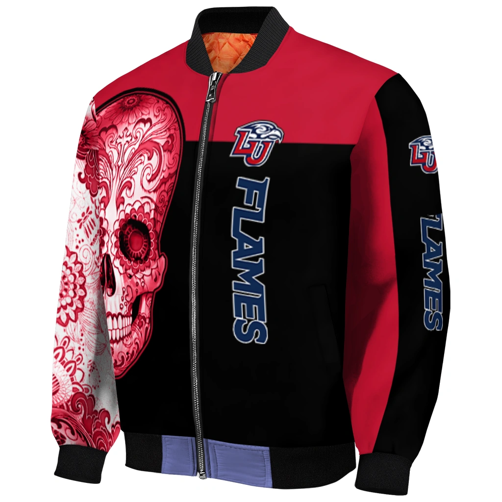 liberty flames intricate skull red black bomber jacket fashion forward liberty flames intricate skull red black bomber jacket fashion forward