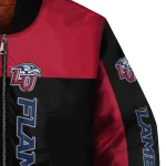 liberty flames intricate skull red black bomber jacket best selling