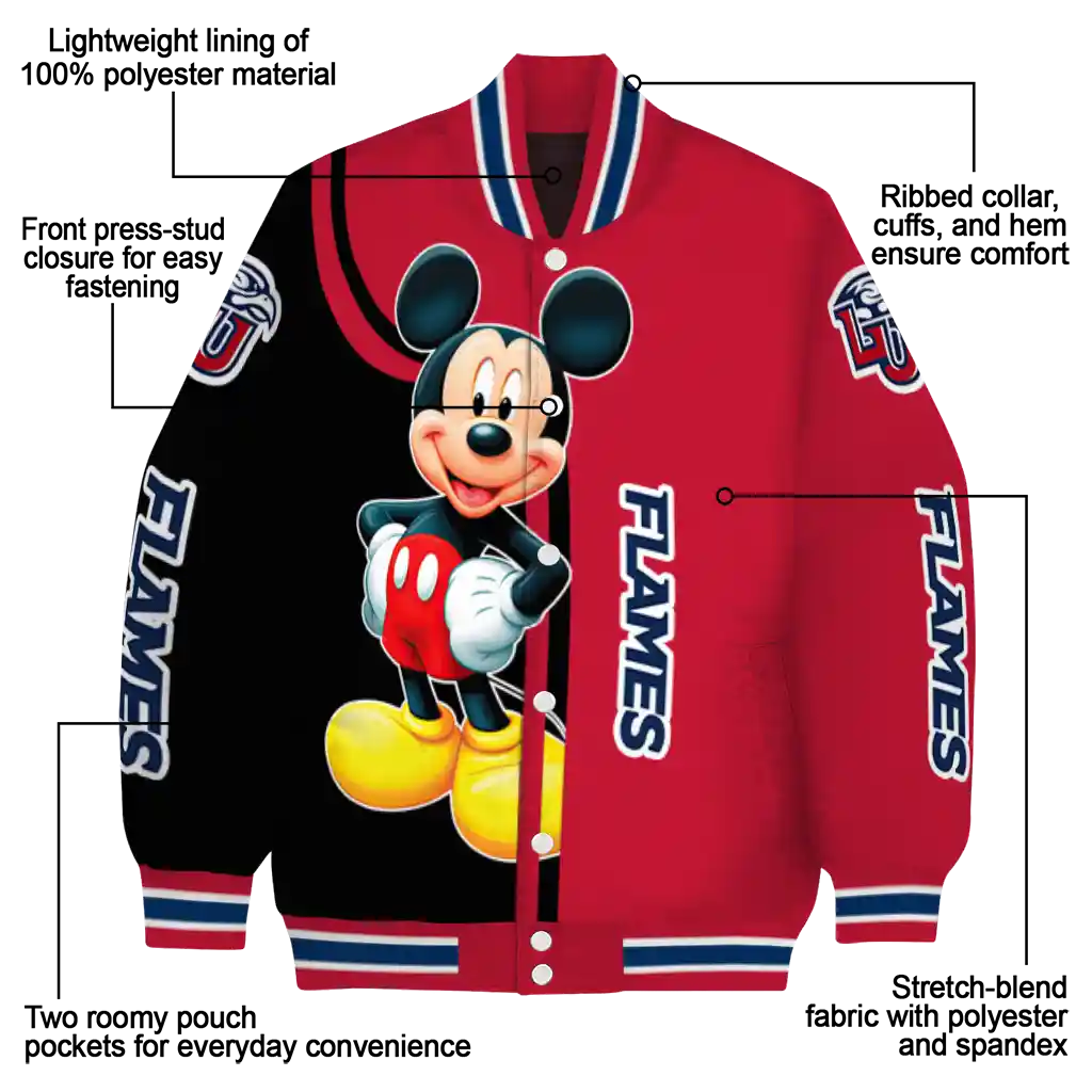 liberty flames mickey mouse red varsity jacket new arrival liberty flames mickey mouse red varsity jacket new arrival