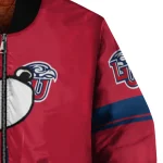 liberty flames snoopy attitude red bomber jacket best selling