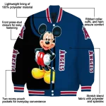 los angeles angels mickey mouse blue varsity jacket best selling