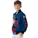 los angeles angels minnie mouse blue bomber jacket best selling