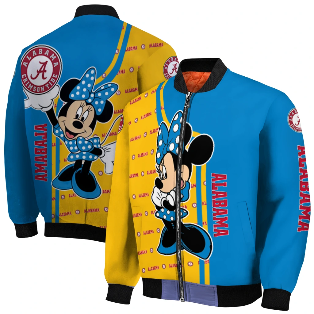 los angeles chargers minnie mouse blue bomber jacket best selling los angeles chargers minnie mouse blue bomber jacket best selling