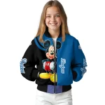 los angeles dodgers mickey mouse blue bomber jacket best selling