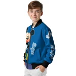 los angeles dodgers mickey mouse blue bomber jacket best selling