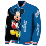 los angeles dodgers mickey mouse blue varsity jacket best selling