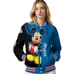 los angeles dodgers mickey mouse blue varsity jacket best selling