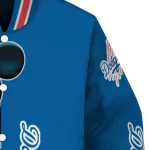 los angeles dodgers mickey mouse blue varsity jacket best selling