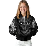 los angeles kings inferno skull black bomber jacket best selling