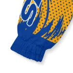 los angeles rams dynamic heat wave blue windbreaker jacket best selling