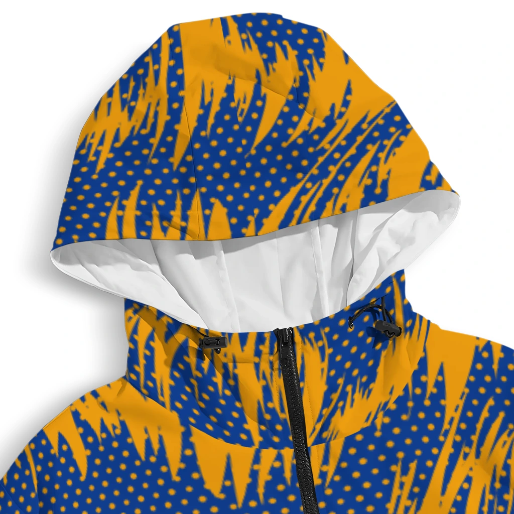 los angeles rams dynamic heat wave blue windbreaker jacket premium grade los angeles rams dynamic heat wave blue windbreaker jacket premium grade