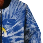 los angeles rams dynamic rings blue bomber jacket best selling