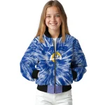 los angeles rams dynamic rings blue bomber jacket best selling