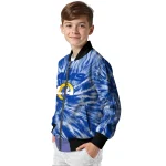 los angeles rams dynamic rings blue bomber jacket best selling