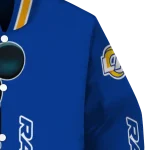 los angeles rams mickey mouse blue varsity jacket best selling