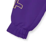 lsu tigers grid streak purple black windbreaker jacket best selling