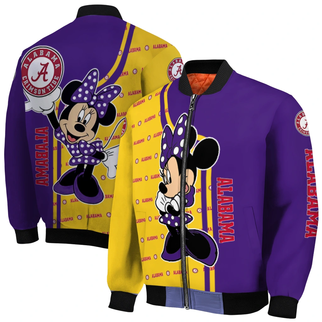 lsu tigers minnie mouse purple bomber jacket best selling lsu tigers minnie mouse purple bomber jacket best selling