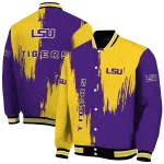 lsu tigers urban mark purple varsity jacket best selling