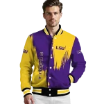 lsu tigers urban mark purple varsity jacket best selling