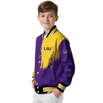 lsu tigers urban mark purple varsity jacket best selling