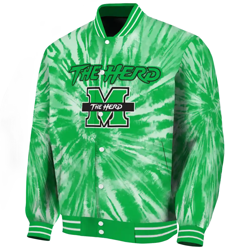 marshall thundering herd dynamic rings green varsity jacket best selling marshall thundering herd dynamic rings green varsity jacket best selling