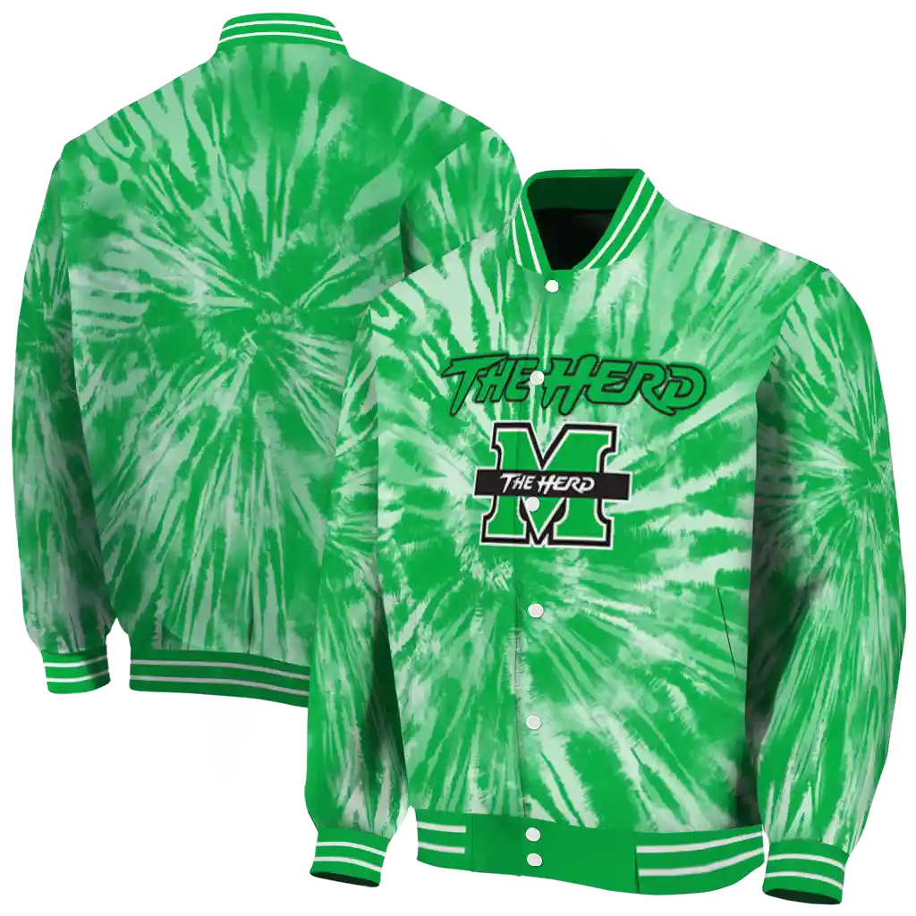 marshall thundering herd dynamic rings green varsity jacket fashion forward marshall thundering herd dynamic rings green varsity jacket fashion forward