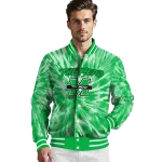 marshall thundering herd dynamic rings green varsity jacket best selling
