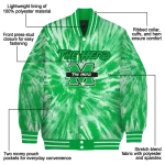 marshall thundering herd dynamic rings green varsity jacket best selling