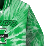 marshall thundering herd dynamic rings green varsity jacket best selling