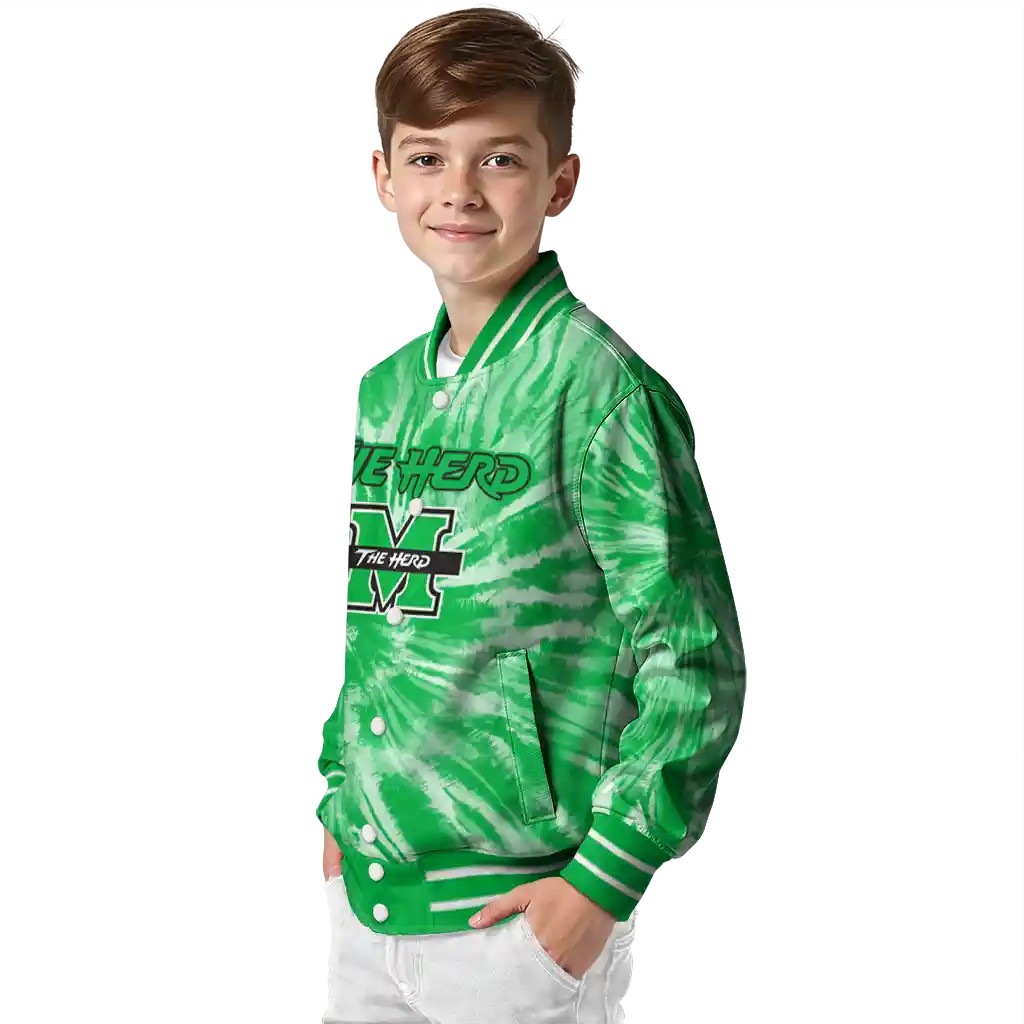marshall thundering herd dynamic rings green varsity jacket trendy marshall thundering herd dynamic rings green varsity jacket trendy