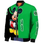 marshall thundering herd mickey mouse green bomber jacket best selling