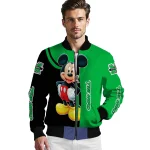 marshall thundering herd mickey mouse green bomber jacket best selling